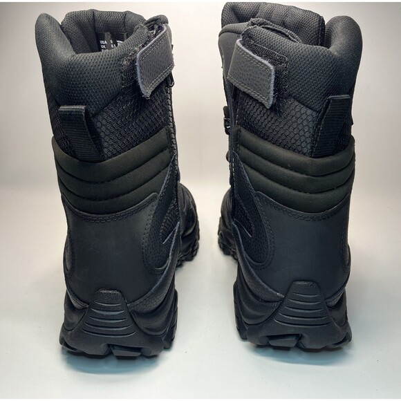 NEW Merrell Moab 3 8” Tactical Zip Boots Black Sz 9 Waterproof J003907 main image 6